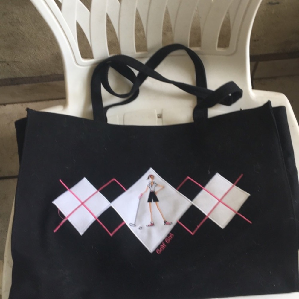 COPY - Black canvas tote bag